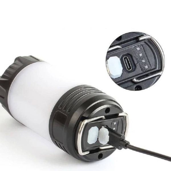 چراغ چادر سه حالته شارژی FLASHLIGHT