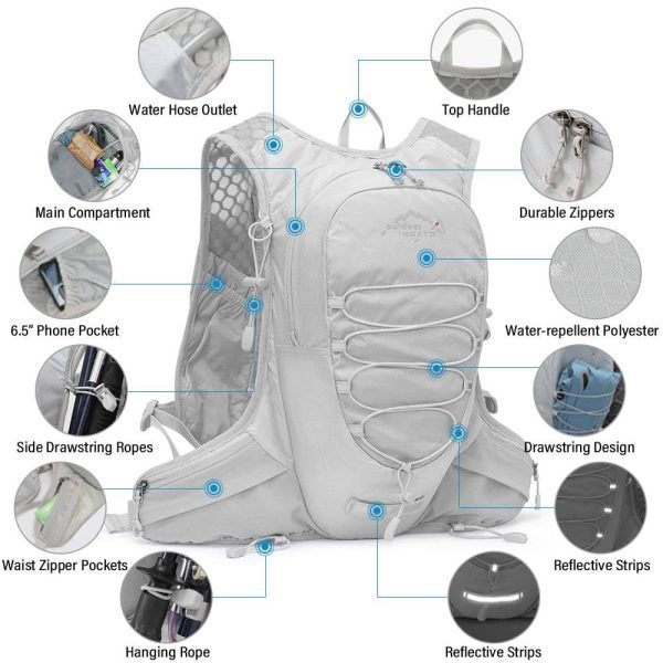 کوله 12 لیتری OUTDOOR مدل اینوکستو INOXTO