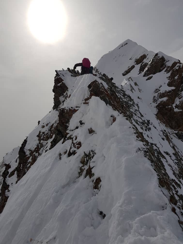 دارآباد توچال زمستانی - کوهنورد ایرانی