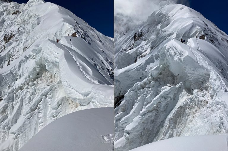 ماموریت نجات در قله ای خطرناک. کوهنوردان بی تجربه که به آن جا تعلق نداشتند. برف در گرمای روز نرم می شود و سپس ، حادثه!