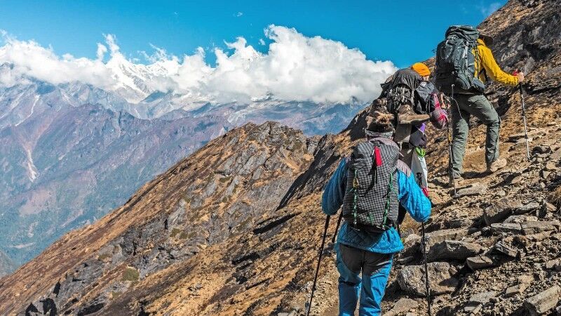 اصول گام برداری در کوهنوردی