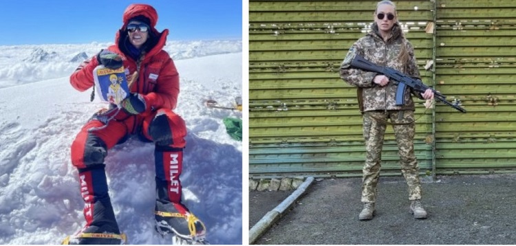 ایرینا گالا صعود کننده اوکراینی کی2 در سال گذشته که امیدوار بود در بهار به آناپورنا صعود کند، اکنون به ارتش پیوسته است.