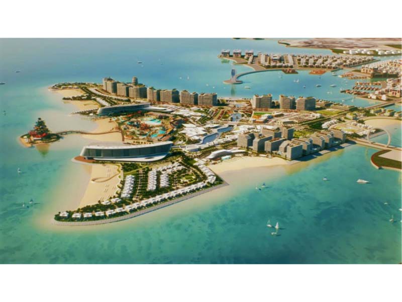 جزیره قطیفان در شهر لوسیل قطر