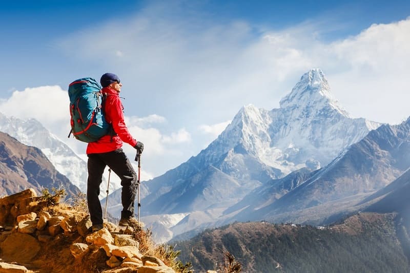 فواید کوهنوردی برای عضلات پا