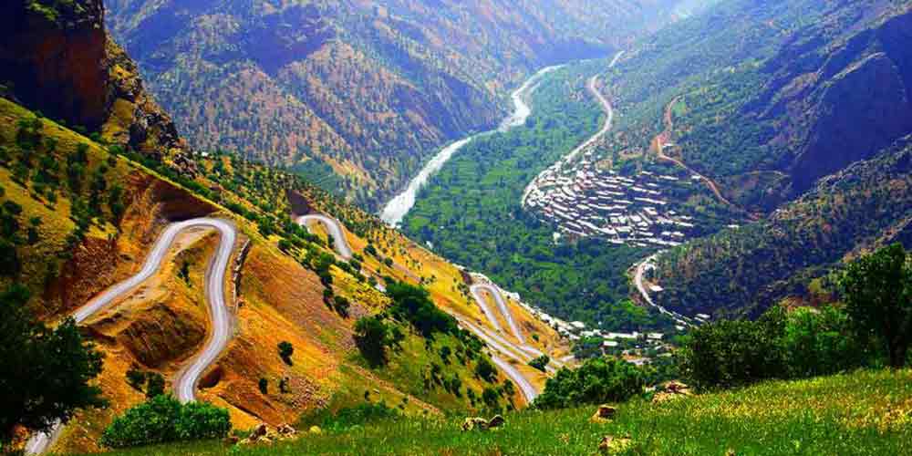 طبیعت گردی و کمپینگ در کردستان