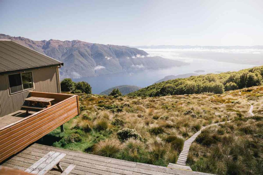 کلبه Luxmore، نیوزلند 