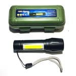 چراغ قوه USB شارژی مدل مینی زوم