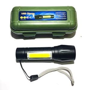چراغ قوه USB شارژی مدل مینی زوم