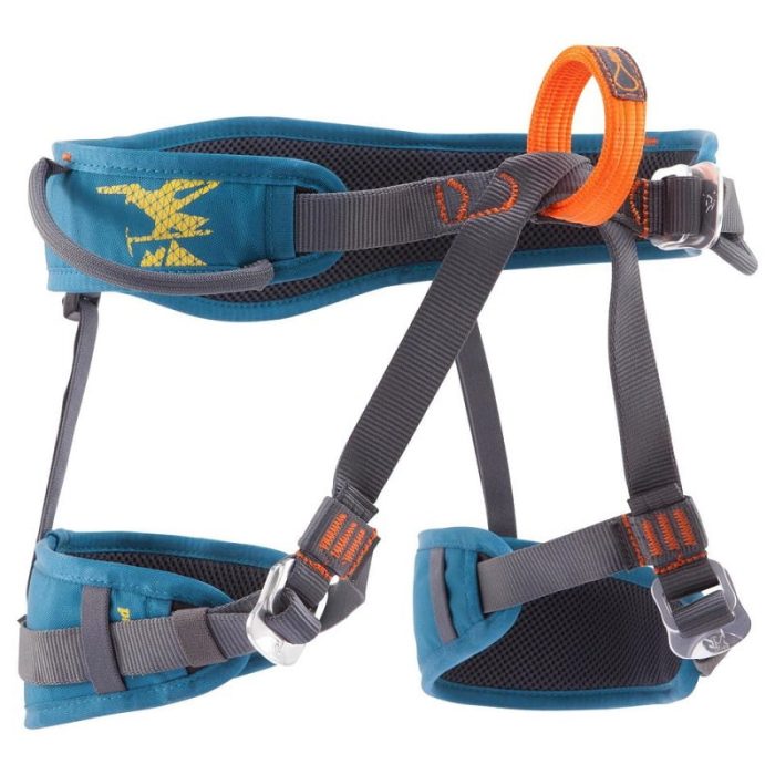 climbing harness easy 3 blue