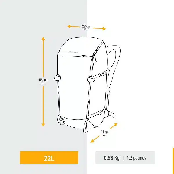 کوله 22 لیتری سیموند