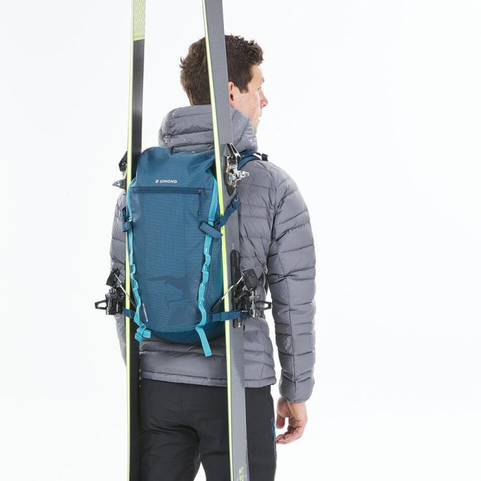 mountaineering backpack 22 litres mountaineering 22 green blue 6