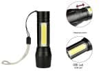 چراغ قوه USB شارژی مدل مینی زوم - Image 3