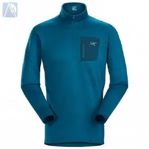 پلار نیم زیپ ARCTERYX - پاوراسترچ پلارتک - یقه دار - زیپ روی سینه