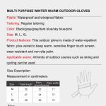 دستکش گورتکس GOLOV.EJOY کد SK17