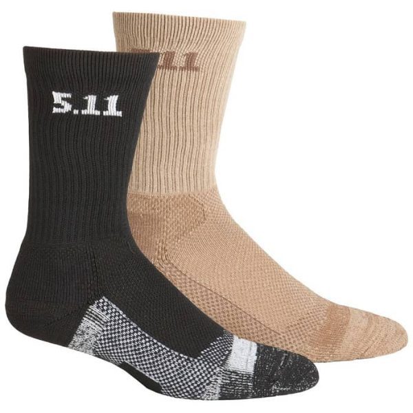 جوراب تاکتیکی 5.11 مدل Level II ساق متوسط - Image 4