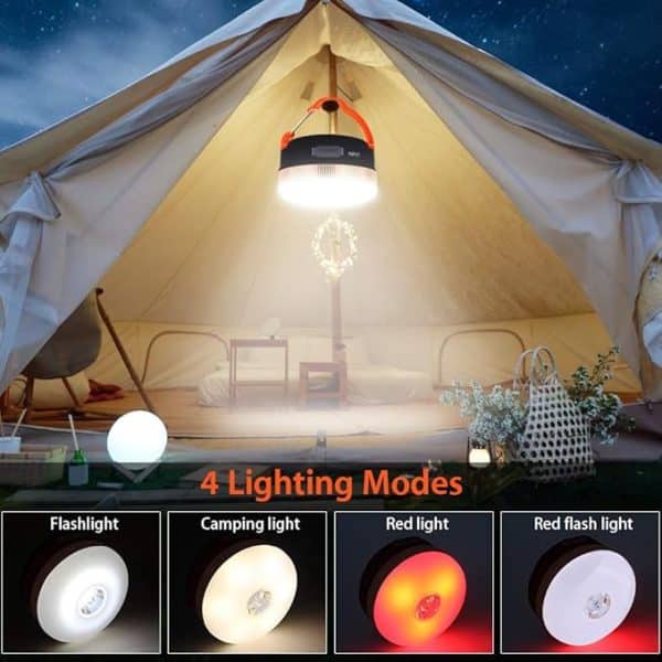 چراغ کمپینگ شارژی CAMPING LIGHT مدل YD7