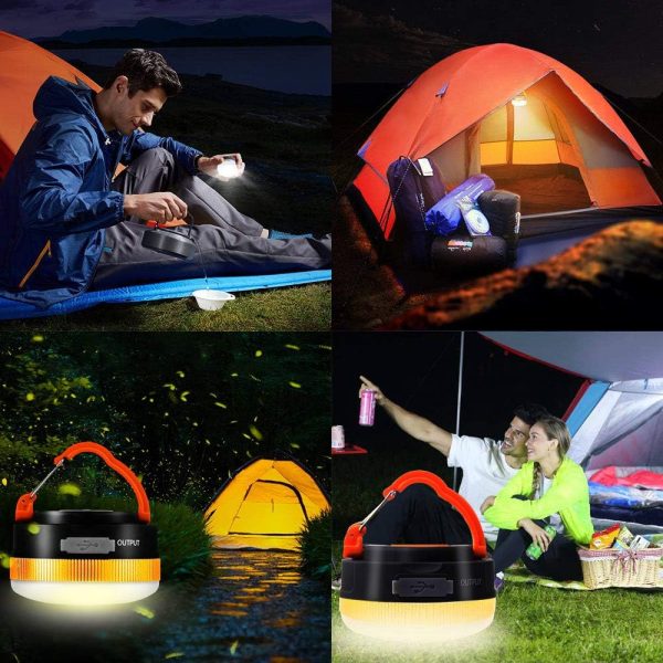 چراغ کمپینگ شارژی CAMPING LIGHT مدل YD7