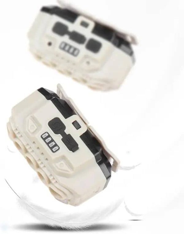 چراغ پیشانی شارژی سنسوردار HX-817S (COB + 5 LED) - Image 14