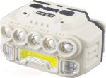 چراغ پیشانی شارژی سنسوردار HX-817S (COB + 5 LED) - Image 10