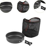 تابه سفری آلومینیومی Camping Frying Pan