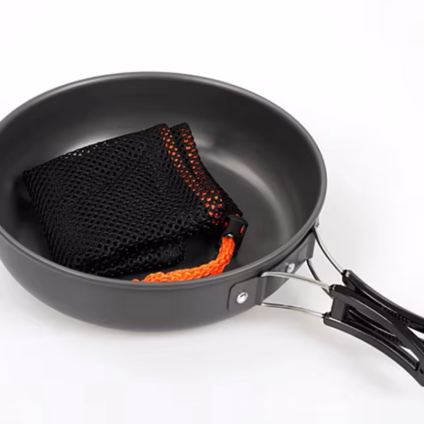 تابه سفری آلومینیومی Camping Frying Pan - Image 4