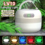 چراغ چادر و کمپ شارژی LV10 توان 400 لومن - Image 7