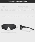 عینک آفتابی پلاریزه KDEAM مدل KD714 - Image 21