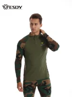 ست لباس بیس ESDY مدل Camouflage Zip-Up - Image 11