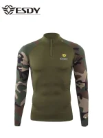 ست لباس بیس ESDY مدل Camouflage Zip-Up - Image 12