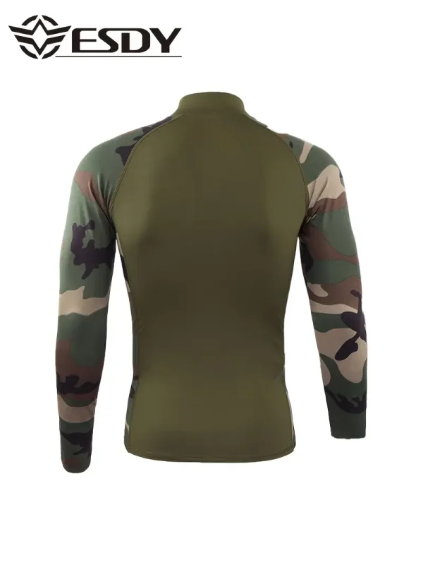 ست لباس بیس ESDY مدل Camouflage Zip-Up - Image 13