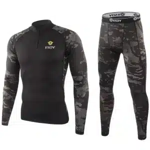 ست لباس بیس ESDY مدل Camouflage Zip-Up