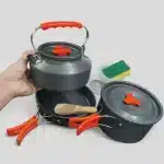 ست ظروف سفری کوکینگ مدل TZ301 REDBIRD ده پارچه - Image 6