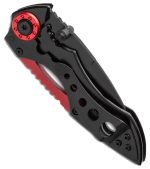 چاقوی تاشو MR-1 Chaos Folder (قرمز–مشکی) - Image 6