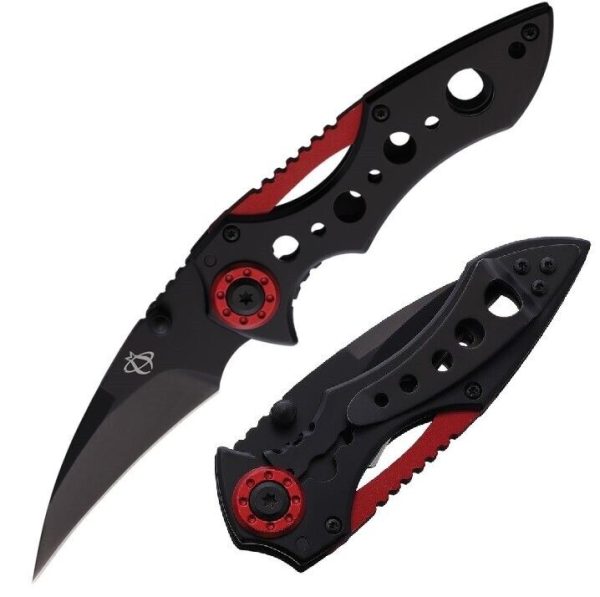 چاقوی تاشو MR-1 Chaos Folder (قرمز–مشکی) - Image 5