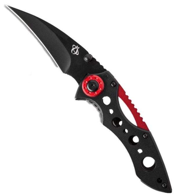 چاقوی تاشو MR-1 Chaos Folder (قرمز–مشکی) - Image 4