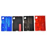 کارت ابزار کوهنوردی ۱۲ کاره با چراغ LED آبی - Image 5