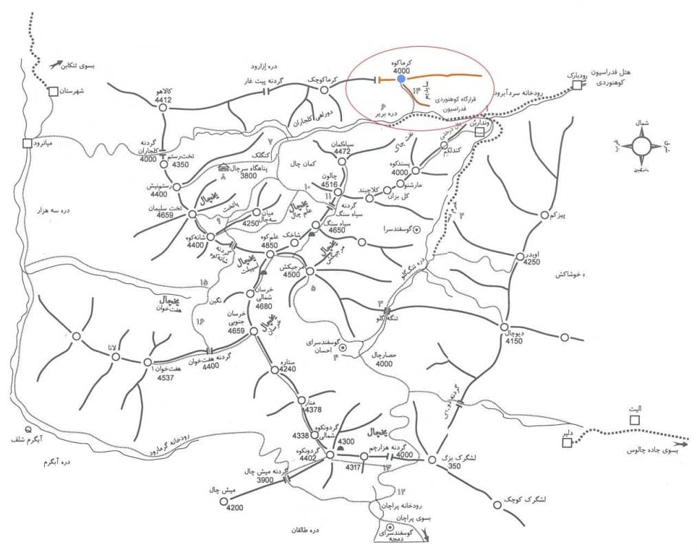 قله کرماکوه؛ آسانترین 4000 متری منطقه علمکوه و تختسلیمان