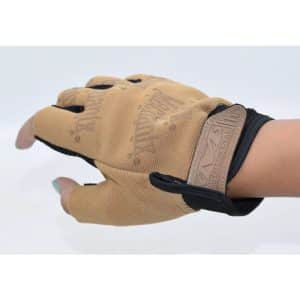 دستکش تاکتیکال نیم‌انگشتی مکانیکس