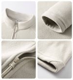 بلوز پلار نیمزیپ مردانه SBWL مدل 88191 - Image 7