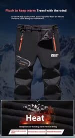 شلوار زمستانی وینداستاپر BLACK DEER مدل 1418 - Image 13