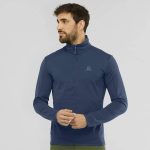 تیشرت نیم‌زیپ سالومون مدل Explore Half Zip - Image 4