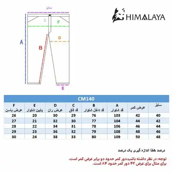 شلوار وینداستاپر گتر دار HIMALAYA مدل CM140 مشکی | محافظت در برابر باد و سرما در دل کوهستان - 3