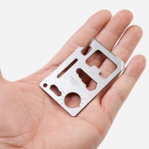 ابزار 11 کاره کارتی (Pocket Survival Tool)