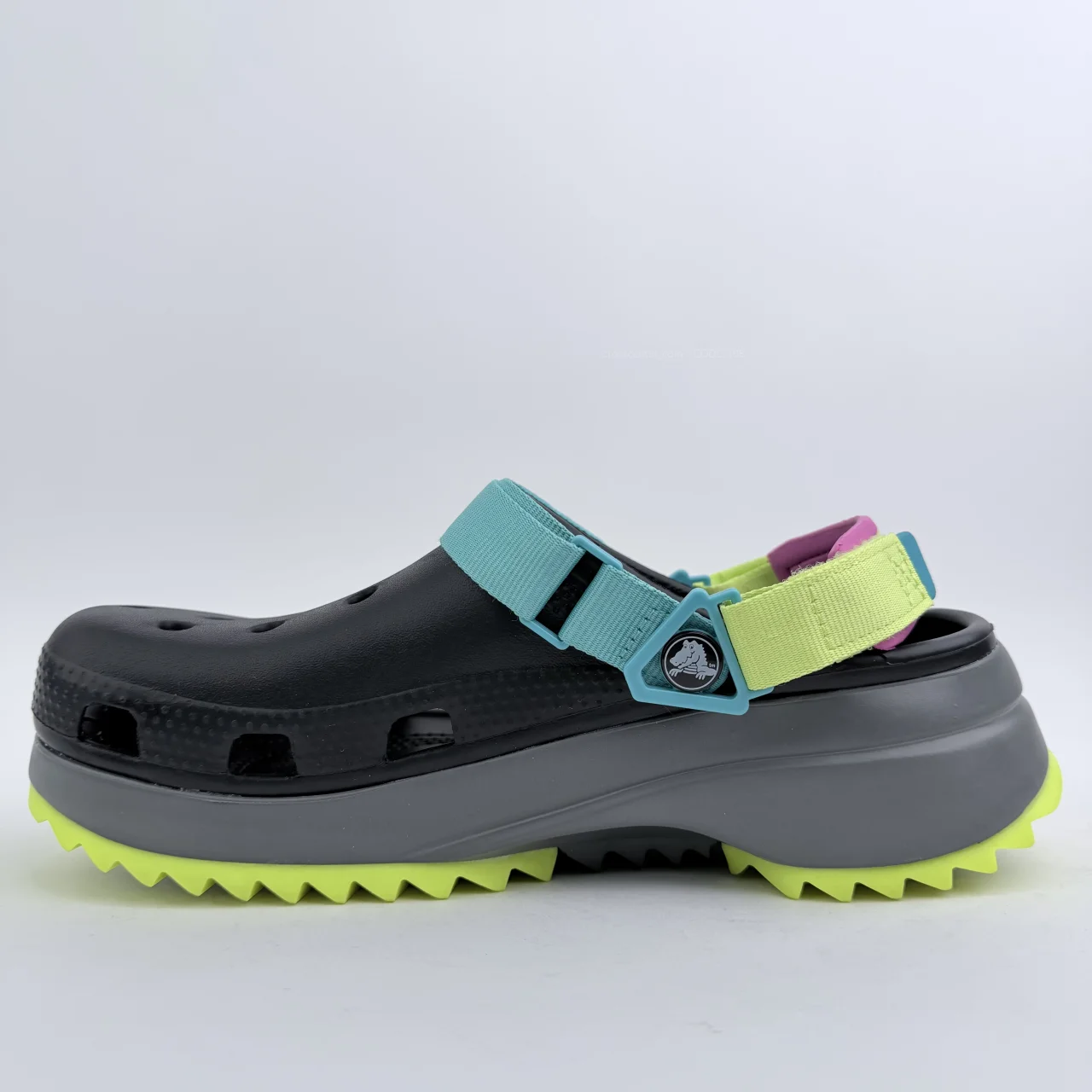 صندل کراکس زنانه مدل هایکر بلک گرین (BLKGRN) Classic Hiker Clog - Image 5
