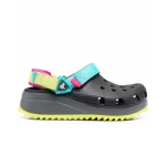 crocs-classic-hiker-clog-women-blkgrn-black-green-blue-37-38-shoes-jlood-866
