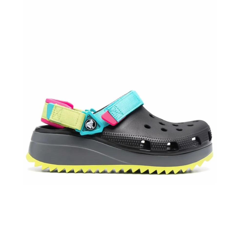 صندل کراکس زنانه مدل هایکر بلک گرین (BLKGRN) Classic Hiker Clog - Image 4