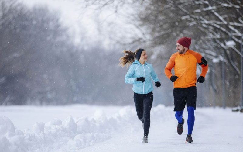 دویدن در هوای سرد