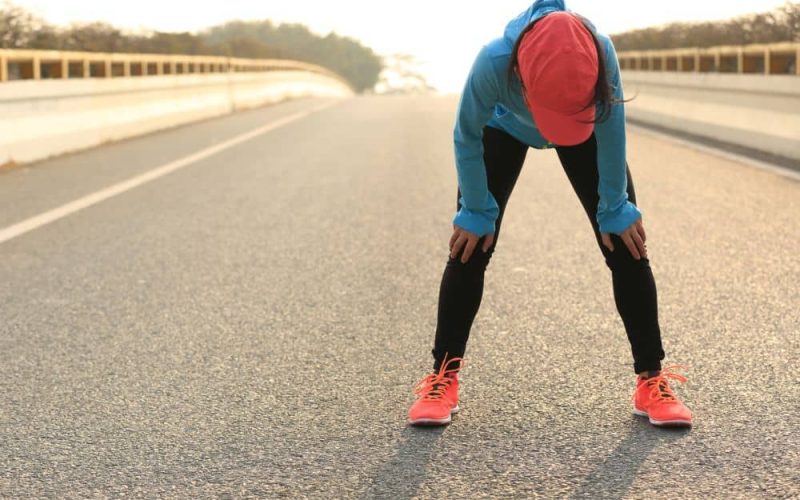 سنگینی پاها موقع دویدن