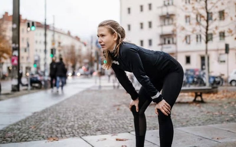 سرفه بعد دویدن