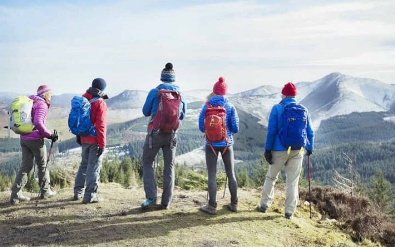 کوهنوردی با خانواده